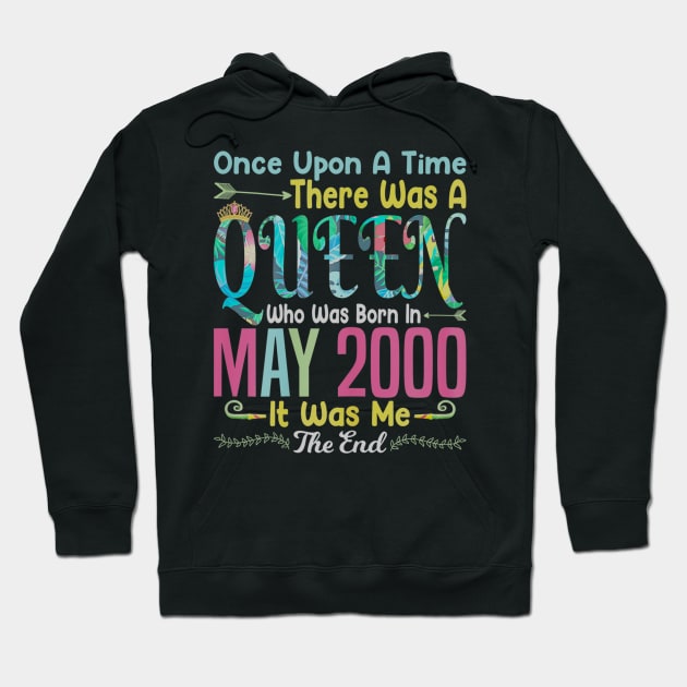 Girl 20th Birthday Gift  Girls Who Born In May 2000 Hoodie by daylightpombo3